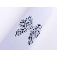 Колготки детские BNM с бантиком из страз (M0C0302-0989-113-127G-white) изображение 3