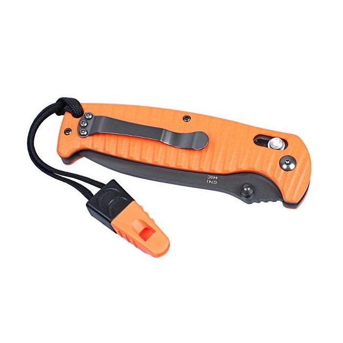 Нож Ganzo G7413P-BK-WS чёрный (G7413P-BK-WS) изображение 5
