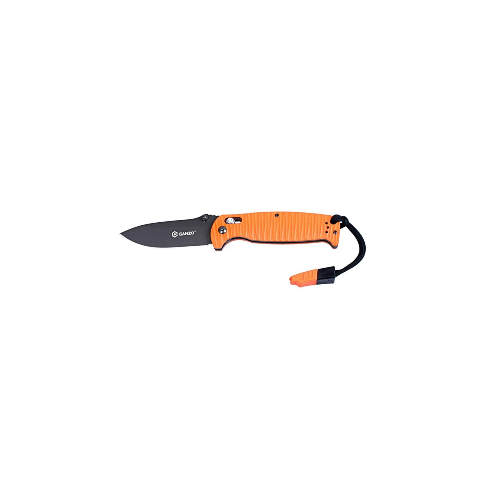 Нож Ganzo G7413P-OR-WS оранжевый (G7413P-OR-WS)