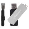 USB флеш накопичувач eXceleram 64GB P2 Series Silver/Black USB 2.0 (EXP2U2SIB64) зображення 4