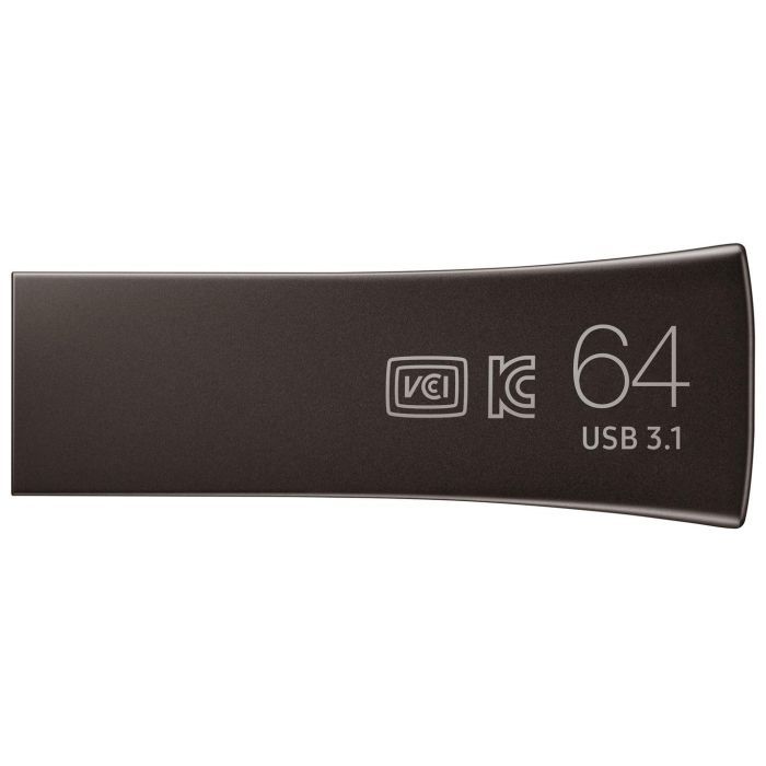 USB флеш накопитель Samsung 128GB Bar Plus Black USB 3.1 (MUF-128BE4/APC) изображение 2