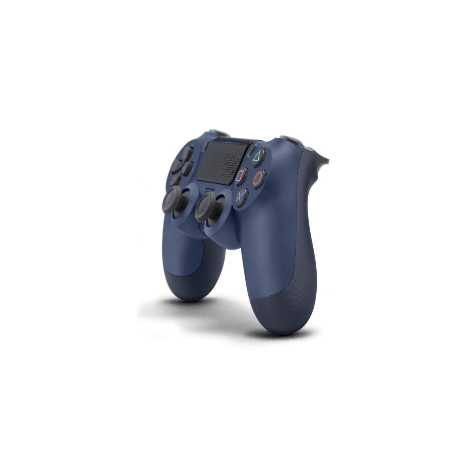 Геймпад Playstation PS4 Dualshock 4 V2 Midnight Blue изображение 2