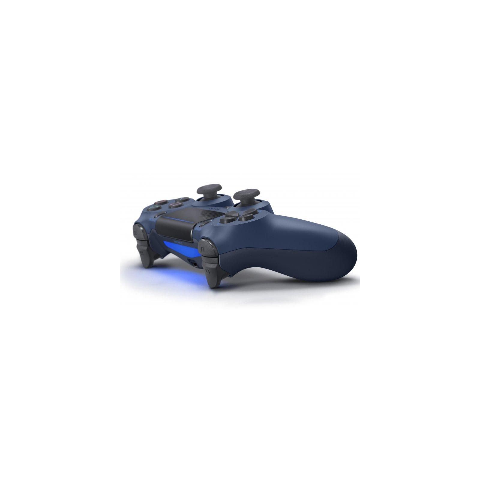 Геймпад Playstation PS4 Dualshock 4 V2 Midnight Blue изображение 3