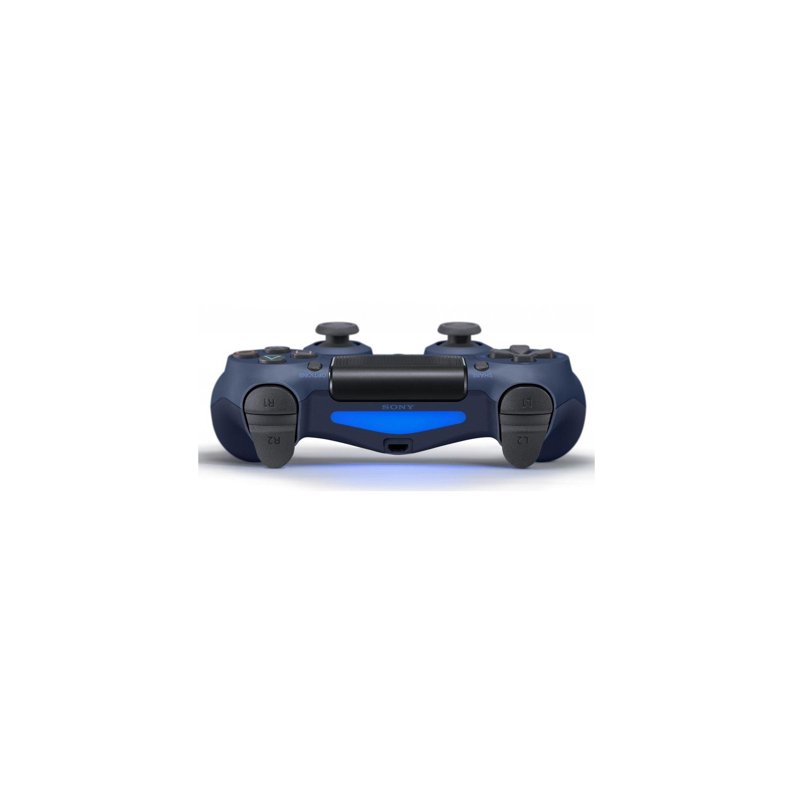 Геймпад Playstation PS4 Dualshock 4 V2 Midnight Blue зображення 4