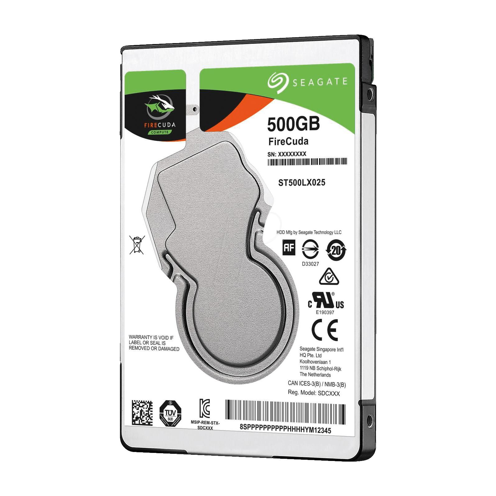 Жорсткий диск для ноутбука 2.5" 500GB Seagate (# ST500LX025-FR #) зображення 3