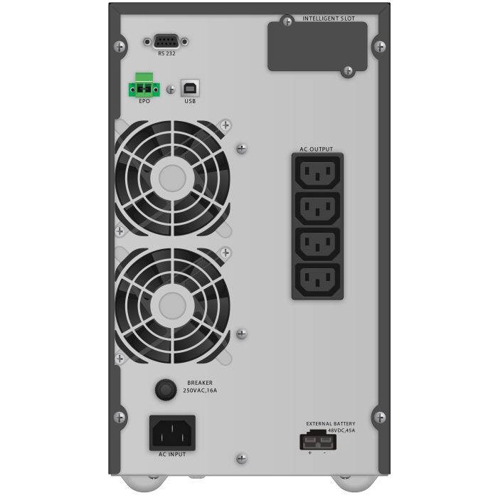 Источник бесперебойного питания PowerWalker VFI 2000 TGB (10122099) изображение 2