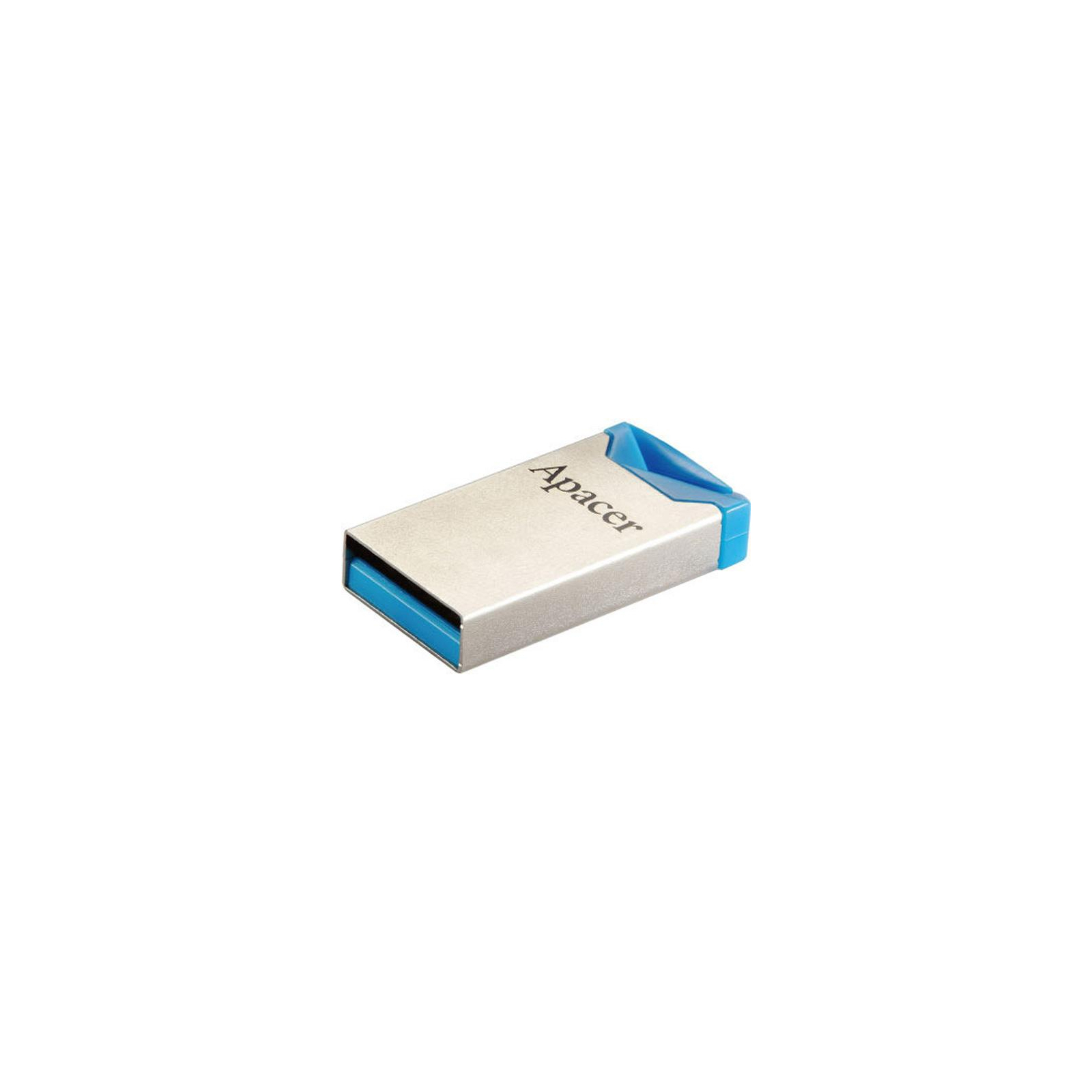 USB флеш накопичувач Apacer 64GB AH111 Blue USB 2.0 (AP64GAH111U-1) зображення 3