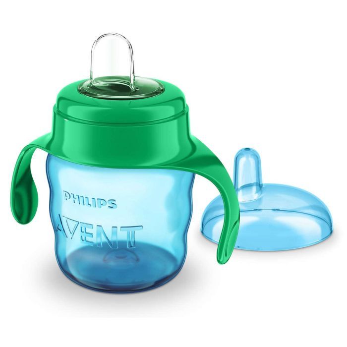 Поїльник-непроливайка Philips AVENT з м'яким носиком 200 мл блакитний, 6 міс+ (SCF551/05) зображення 3