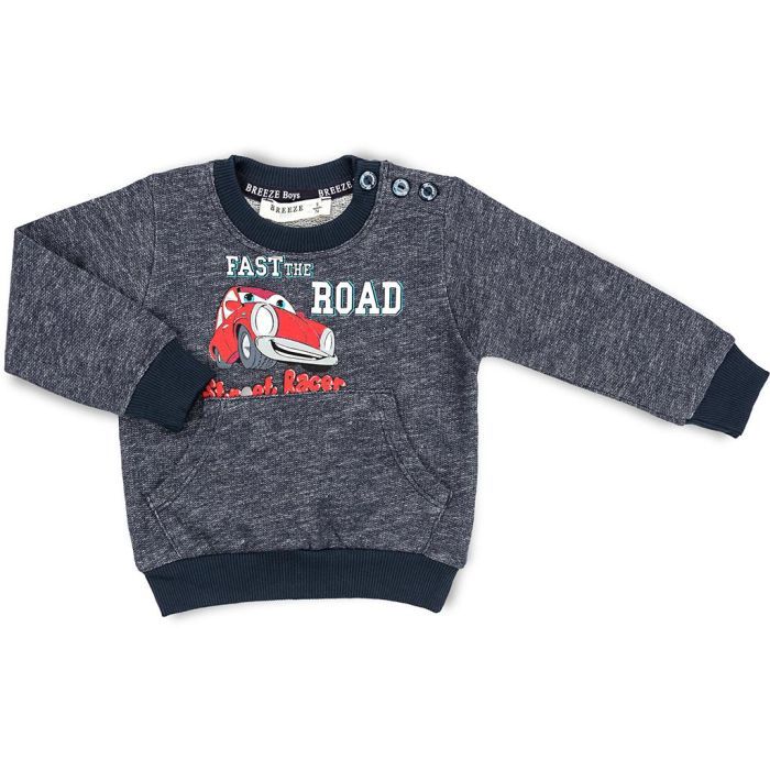 Набір дитячого одягу Breeze "Fast the road" (9527-86B-blue) зображення 2