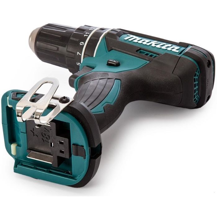 Шуруповерт Makita дрель-шуруповерт с ударом LXT, 18В, 62 / 36Нм (без аккумулят (DHP482Z) изображение 3