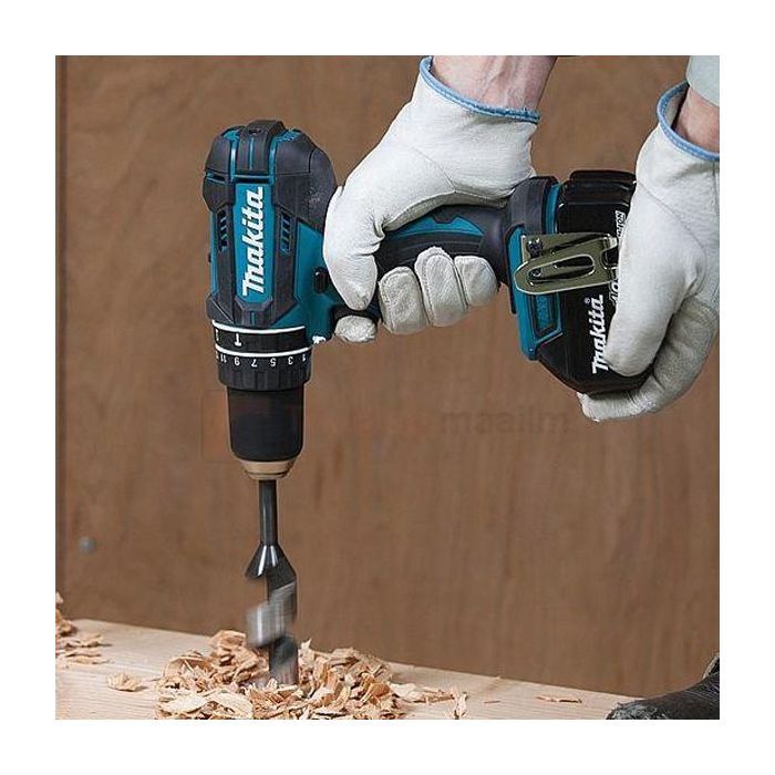 Шуруповерт Makita дрель-шуруповерт с ударом LXT, 18В, 62 / 36Нм (без аккумулят (DHP482Z) изображение 5