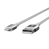 Дата кабель USB 2.0 AM to Lightning 1.2m MIXIT DuraTek silver Belkin (F8J207bt04-SLV) зображення 3