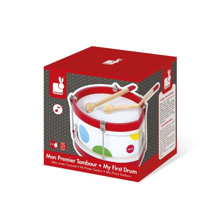 Музыкальная игрушка Janod Барабан (J07608) изображение 3