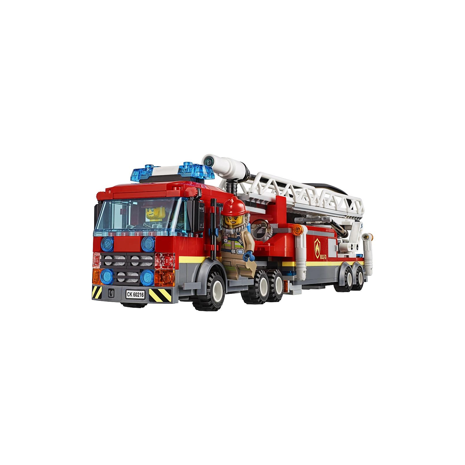 Конструктор LEGO City Центральная пожарная станция 943 детали (60216) изображение 5