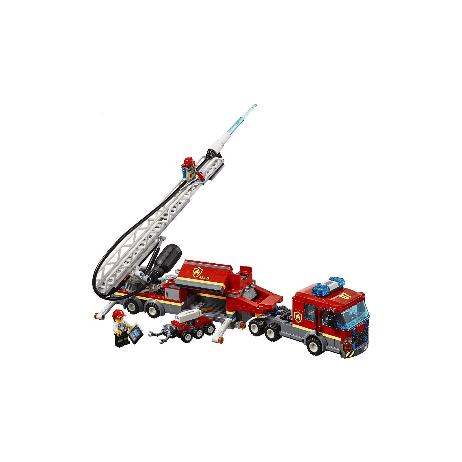 Конструктор LEGO City Центральная пожарная станция 943 детали (60216) изображение 6