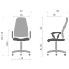 Офісне крісло Аклас Гилмор FX CH TILT Фиолетовое (11873) зображення 6