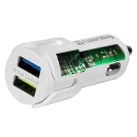 Зарядний пристрій ColorWay 2USB 2.4A white (CW-CHA007-WT) зображення 2