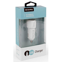 Зарядний пристрій ColorWay 2USB 2.4A white (CW-CHA007-WT) зображення 5