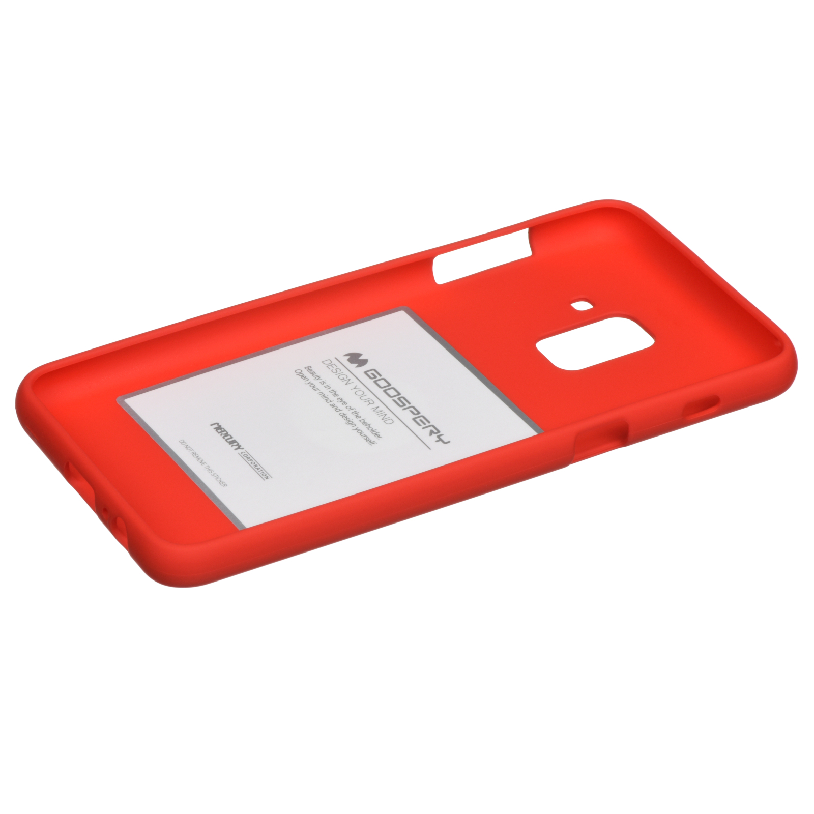 Чохол до мобільного телефона Goospery Samsung Galaxy A8 (A530) SF Jelly Red (8809550413443) зображення 2