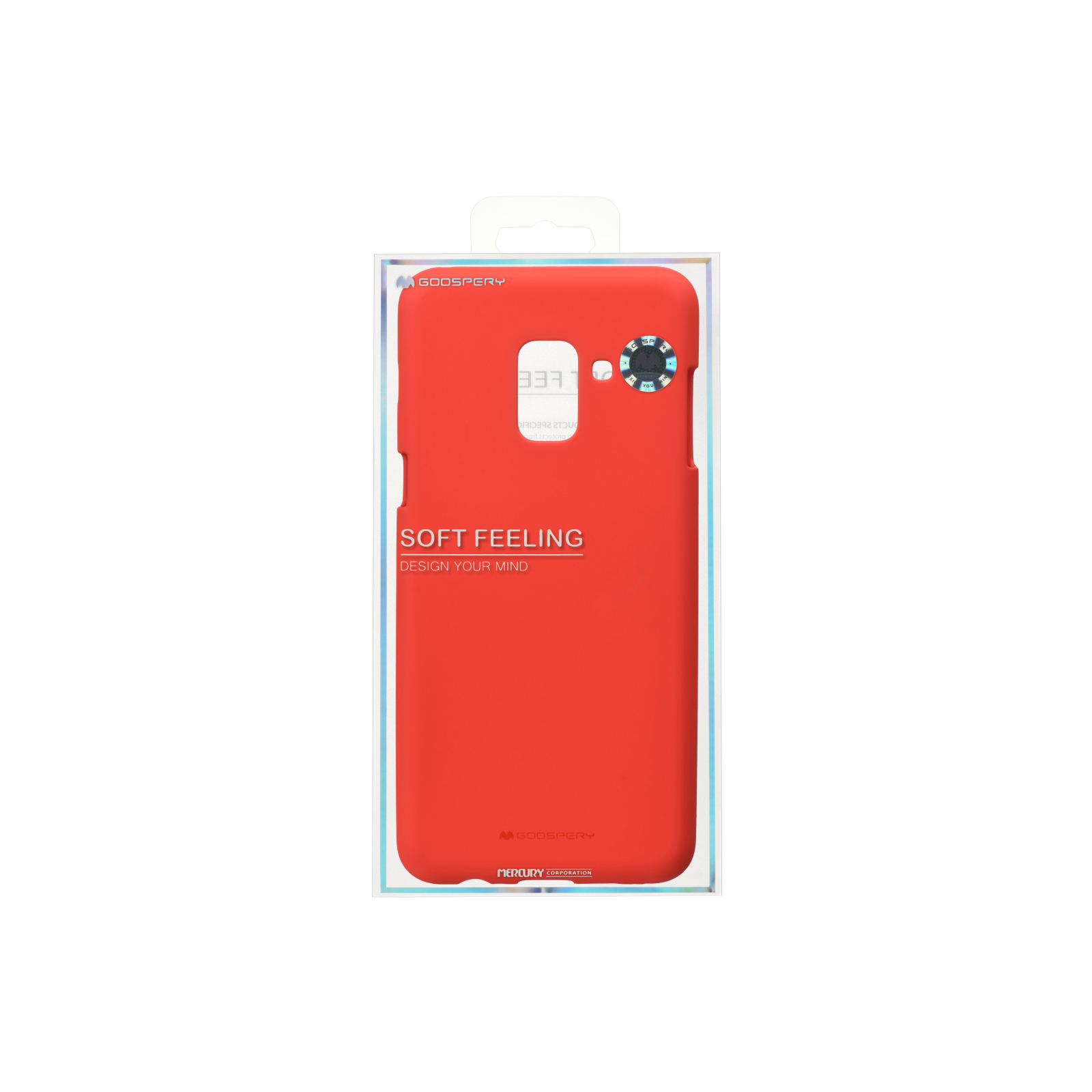 Чохол до мобільного телефона Goospery Samsung Galaxy A8 (A530) SF Jelly Red (8809550413443) зображення 3
