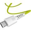 Дата кабель USB 2.0 AM to Micro 5P 1.0m Soft white/lime Pixus (4897058531176) изображение 2