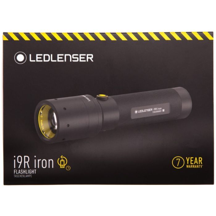 Фонарь LedLenser I9R Iron, заряджаемый, 400/40 (501047) изображение 6