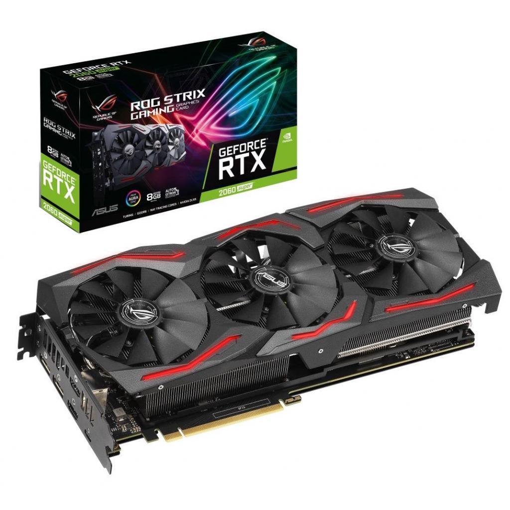 Відеокарта ASUS GeForce RTX2060 SUPER 8192Mb ROG STRIX GAMING (ROG-STRIX-RTX2060S-8G-GAMING)