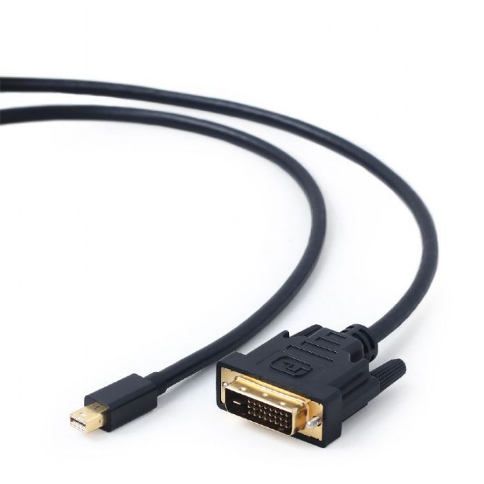 Кабель мультимедийный miniDisplayPort to DVI 1.8m Cablexpert (CC-mDPM-DVIM-6) изображение 2