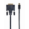 Кабель мультимедийный miniDisplayPort to DVI 1.8m Cablexpert (CC-mDPM-DVIM-6)