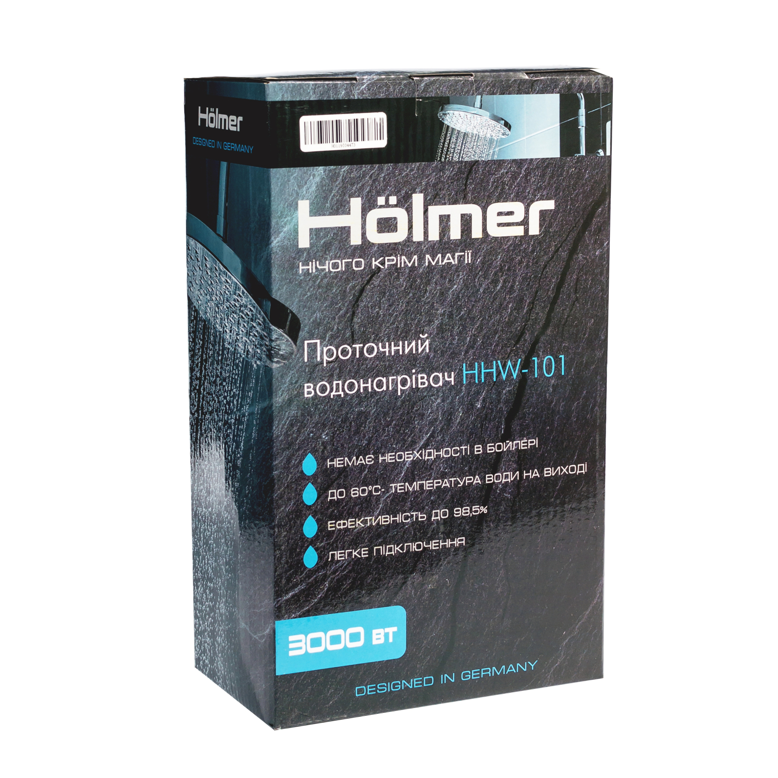 Проточный водонагреватель Hölmer HHW-101 изображение 4