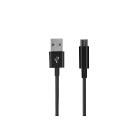 Дата кабель USB 2.0 AM to Micro 5P 1.0m black 2E (2E-CCMAB-BL)
