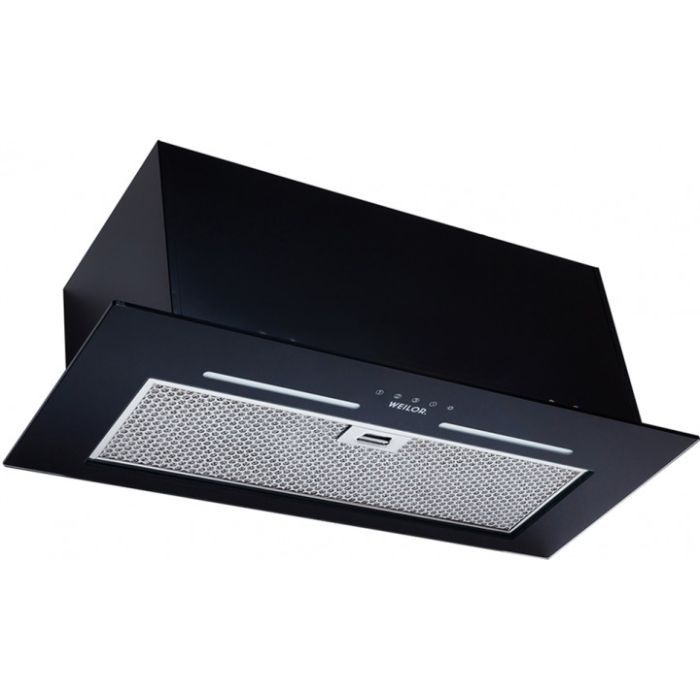 Витяжка кухонна Weilor PBS 72650 GLASS WH 1250 LED Strip зображення 2