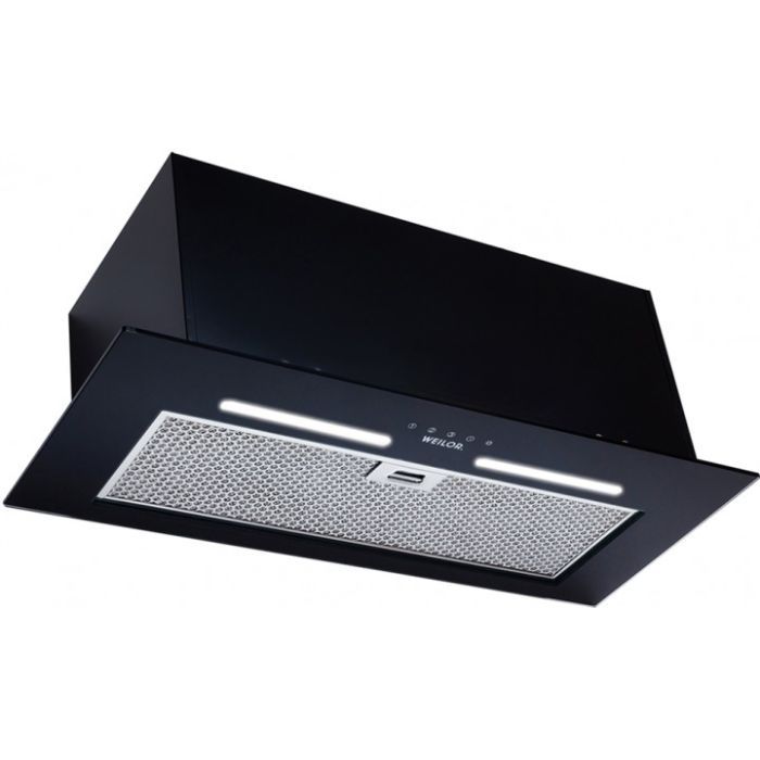Витяжка кухонна Weilor PBS 72650 GLASS WH 1250 LED Strip зображення 3