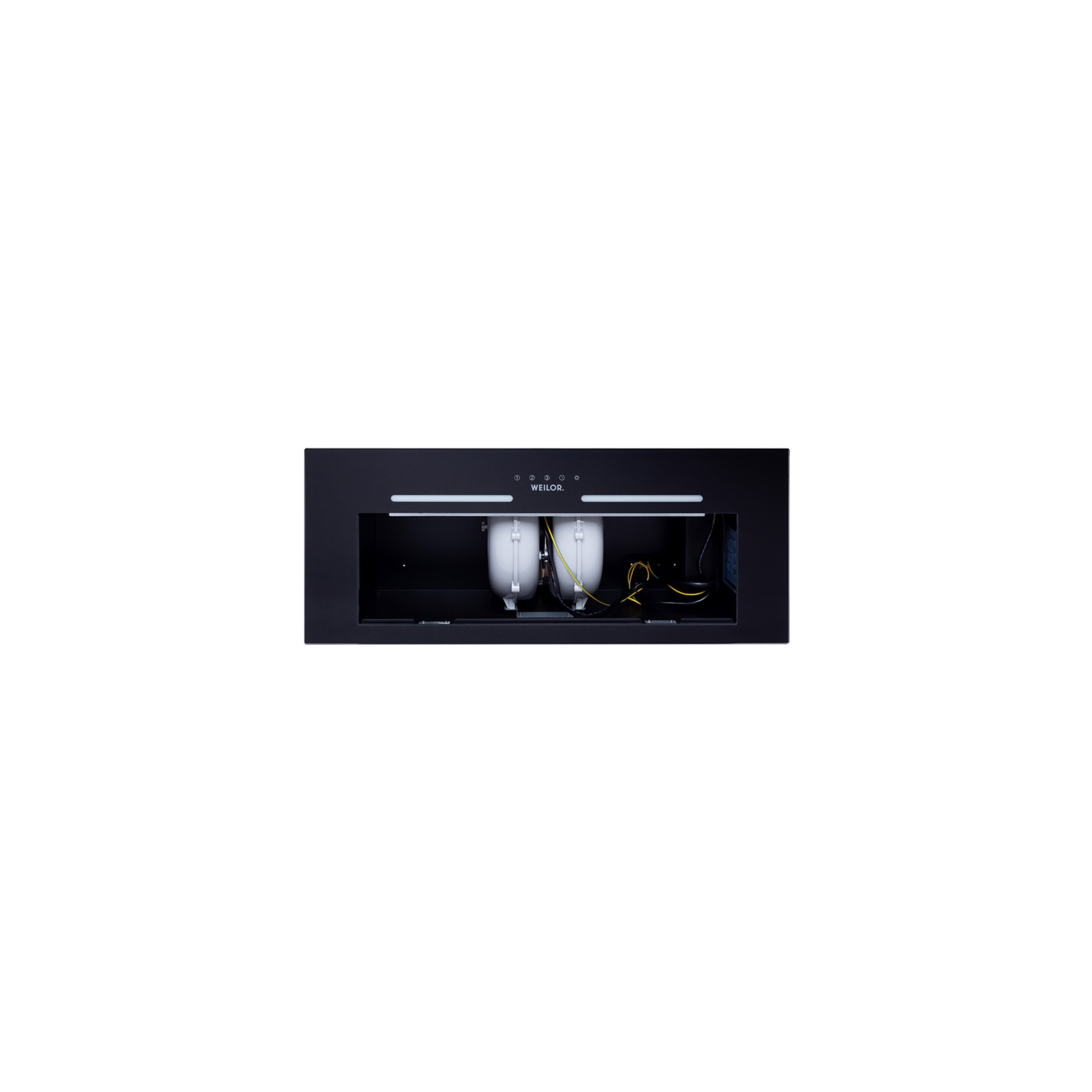 Вытяжка кухонная Weilor PBS 72650 GLASS BL 1250 LED Strip изображение 7