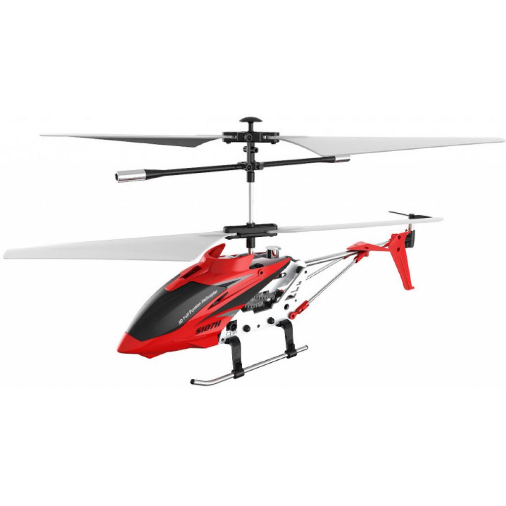 Радиоуправляемая игрушка Syma Вертолёт 2.4 ГГц 22 см со светом, барометром и гироскопом (S107H)