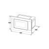 Микроволновая печь Interline MWG 725 ESA WA (MWG725ESAWA) изображение 10