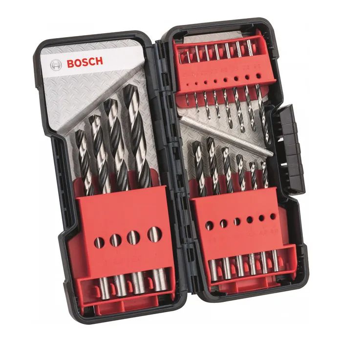 Набор сверл Bosch HSS PointTeQ ToughBox 18 шт (2.608.577.350)
