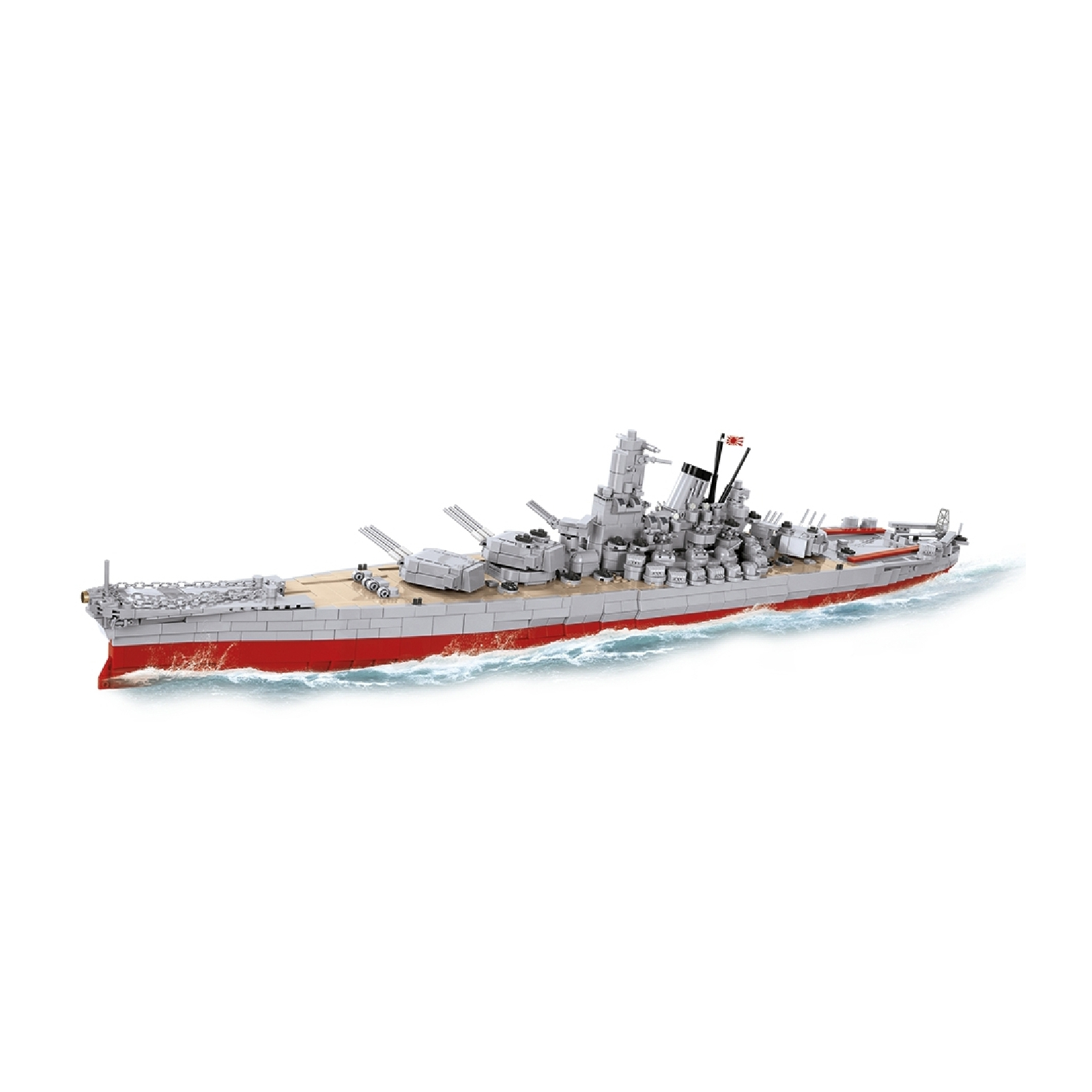 Конструктор Cobi World Of Warships Линкор Ямато 2500 деталей (COBI-4814) изображение 5
