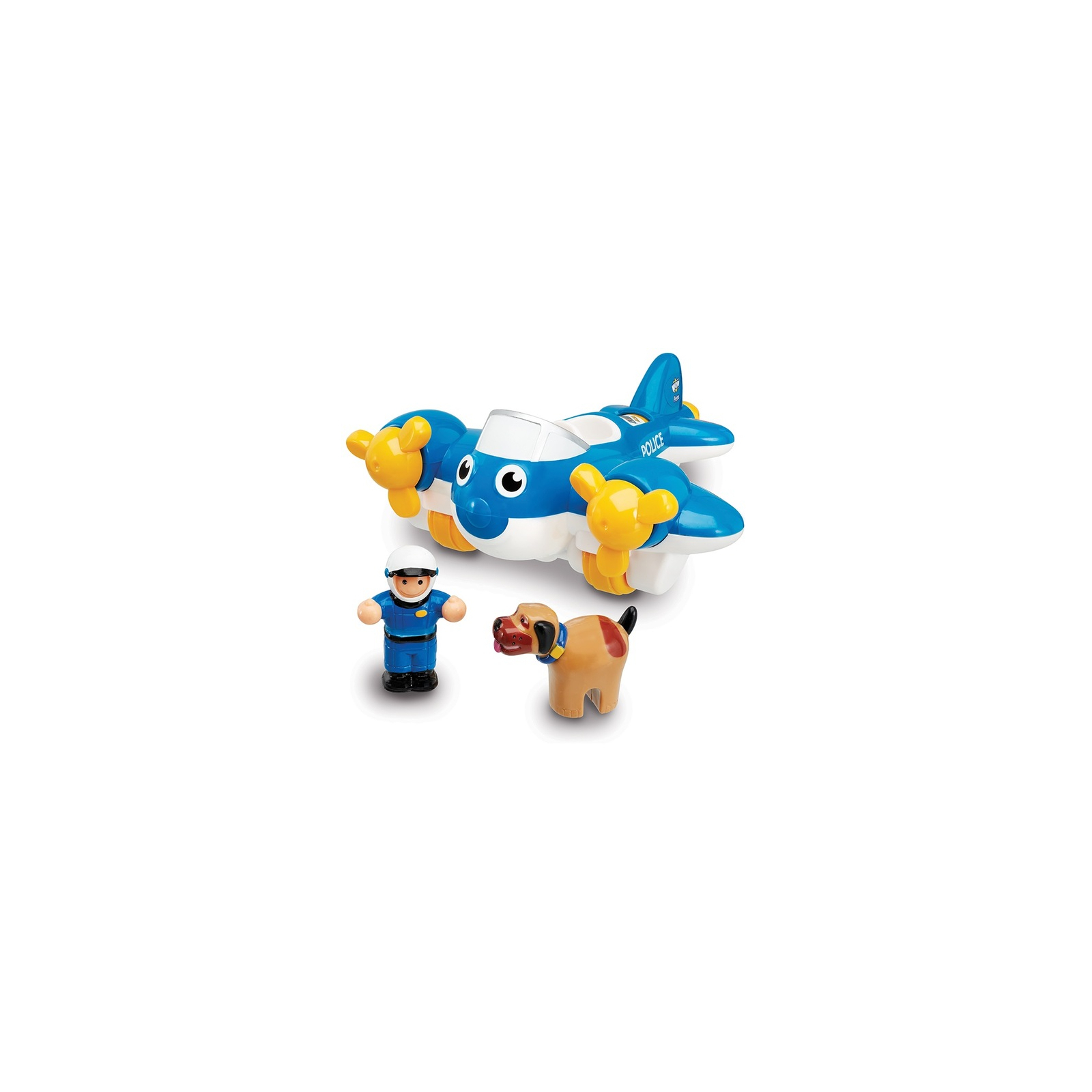 Розвиваюча іграшка Wow Toys Поліцейський літак Піт (10309)