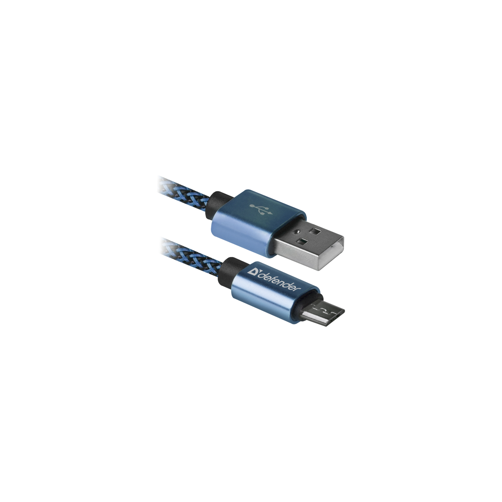 Дата кабель USB 2.0 AM to Micro 5P 1.0m USB08-03T green Defender (87804)