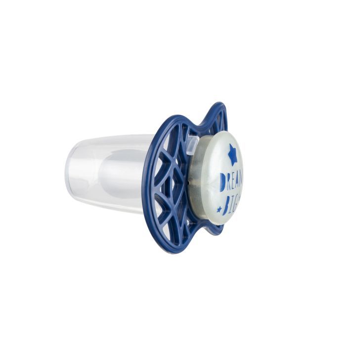 Пустушка Nuvita Air55 Cool 6m+ симетрична (світиться в темряві) (NV7085GM) зображення 2