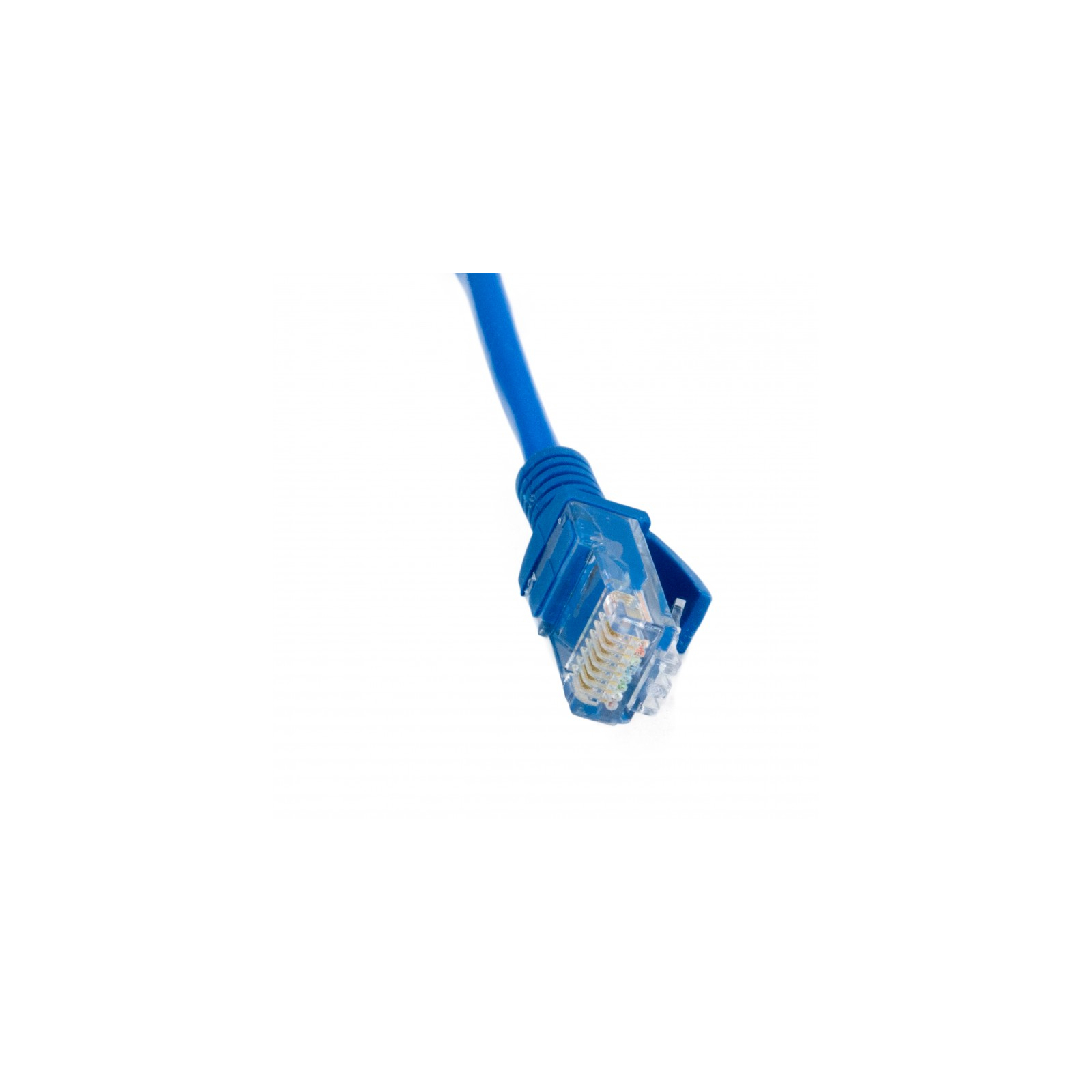 Патч-корд 4м, UTP, cat.5e, CCA, blue Extradigital (KBP1769) изображение 2