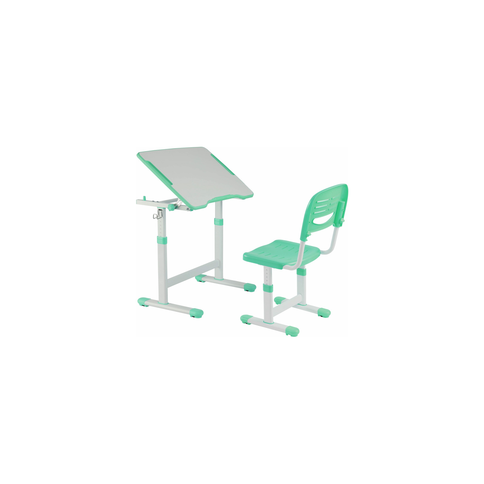 Парта со стулом FunDesk Piccolino II Green (515967) изображение 3