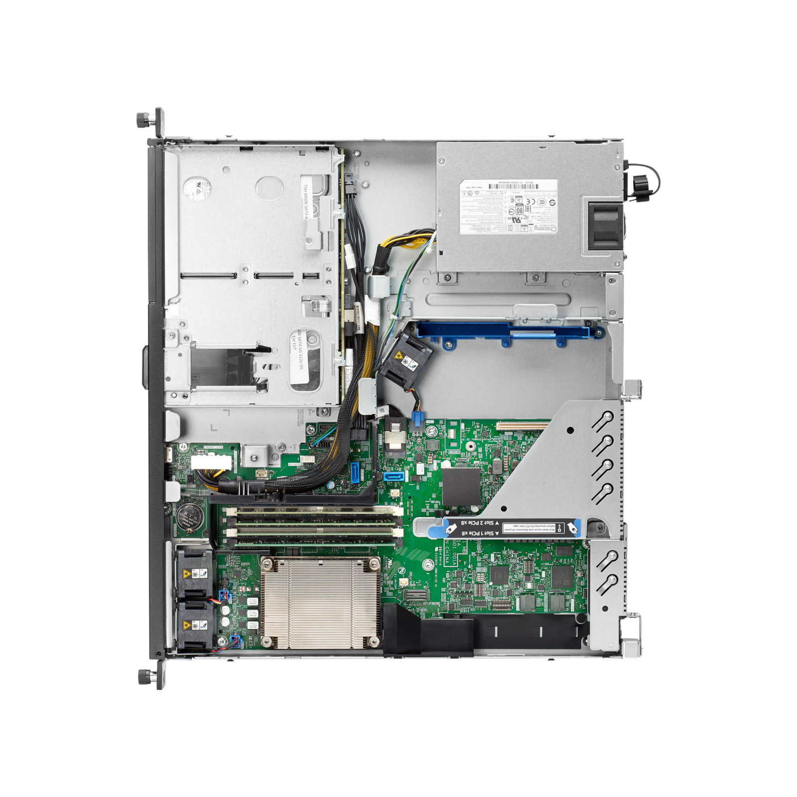 Сервер Hewlett Packard Enterprise E DL20 Gen10 E-2224 3.4GHz/4-core/1P 16G UDIMM/1Gb 2p 361i/S (P17080-B21) зображення 4