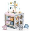 Развивающая игрушка Viga Toys Игровой центр PolarB Кубик 5-в-1 (44030)
