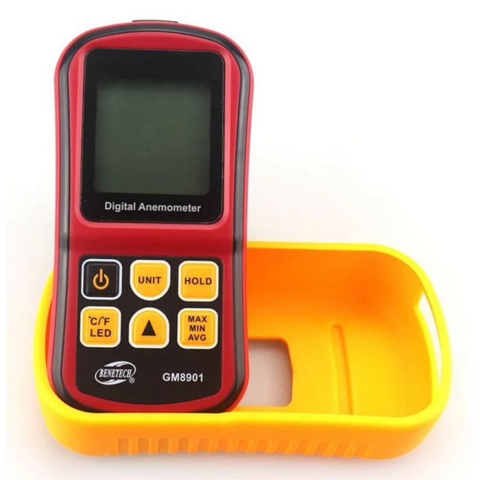 Анемометр Benetech термоанемометр 0,8-45м/с, -10-45C (GM8901) зображення 3