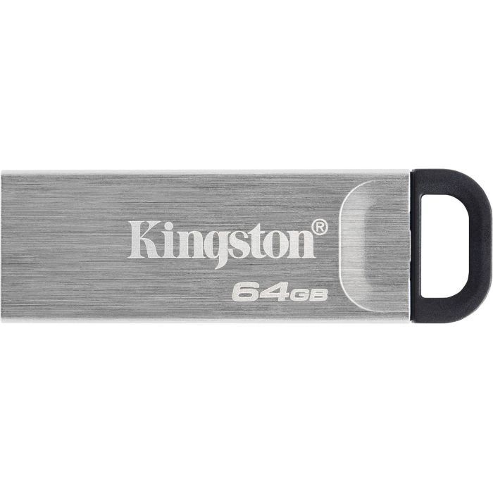 USB флеш накопитель Kingston 256GB DT Kyson Silver/Black USB 3.2 (DTKN/256GB)