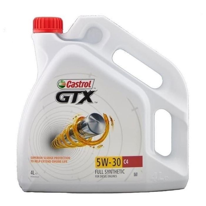 Моторное масло Castrol GTX 5W-30 C4 4л (CS 5W30 GTX C4 4L)