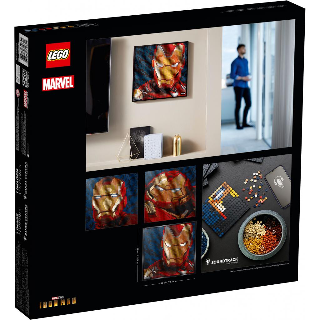 Конструктор LEGO Art Залізна Людина Marvel Studio (31199) зображення 10