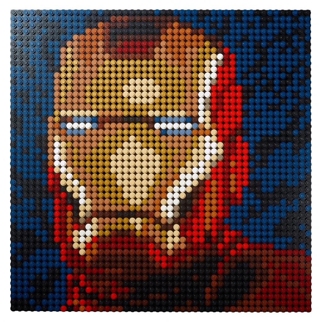 Конструктор LEGO Art Залізна Людина Marvel Studio (31199) зображення 3
